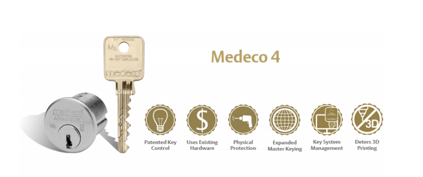 Medeco M4 High-Security Key